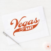 ベガスベビー 長方形シール (封筒)