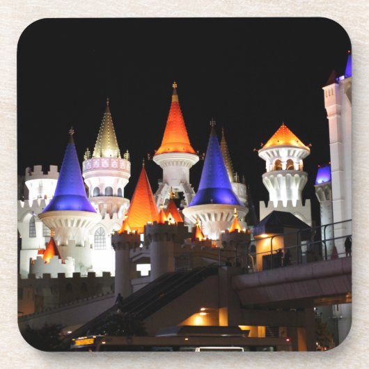 ベガス城ホテル ゲーム ベガスシティ カラフル コースター (正面)