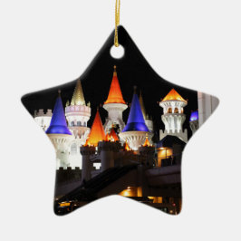 ベガス城ホテル ゲーム ベガスシティ カラフル セラミックオーナメント