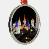 ベガス城ホテル ゲーム ベガスシティ カラフル メタルオーナメント (右)