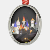 ベガス城ホテル ゲーム ベガスシティ カラフル メタルオーナメント (左)