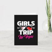 ベガス女子旅 ラスベガス女子旅 ベガス女子旅行 カード (正面)