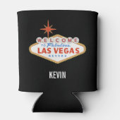 ベガス新郎週末パーティーのお土産クーラー 缶クーラー (裏面)