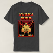 ベガス生まれ Tシャツ (デザイン正面)