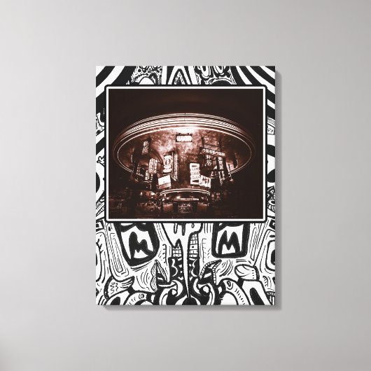 ベガス空港 キャンバスプリント (正面)