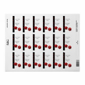 ベガス結婚ズ，差出人住所ラベル ラベル (フルシート)