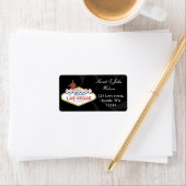 ベガス結婚ズ，差出人住所ラベル ラベル (インサイチュ)