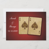 ベガス結婚式招待状 招待状 (正面)