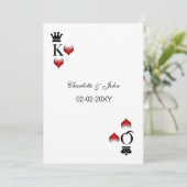 ベガス結婚式招待状 招待状 (スタンド正面)