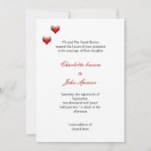 ベガス結婚式招待状 招待状 (裏面)