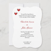 ベガス結婚式招待状 招待状 (裏面)