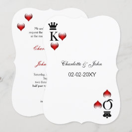 ベガス結婚式招待状 招待状