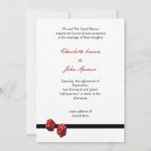 ベガス結婚式招待状 招待状 (裏面)