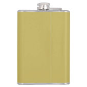 ベガス金ゴールドゴールデンブラウンカラー書道名 フラスク (裏面)