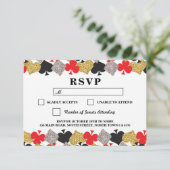 ベガス ウェディング ラスベガス カジノ 返信 カード (スタンド正面)