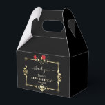 ベガス カシノ ロワイヤル 40歳の誕生日ありがとう フェイバーボックス<br><div class="desc">どんな年齢でも！
ロイヤルでヴィンテージなデザイン。グレートギャツビーとカジノをテーマにしています。グレートギャツビー、1920年代のオールドハリウッドアートデコスタイルの形状、ロイヤルな偽の金のフランスの紋章、ヴィンテージフォント、サイコロのペア、そしてトランプのスーツに金の縁取りがあります。 個人情報はパーソナライズツールを使って追加してください。 詳しくは、私のギャツビー カジノコレクションをご覧ください。</div>