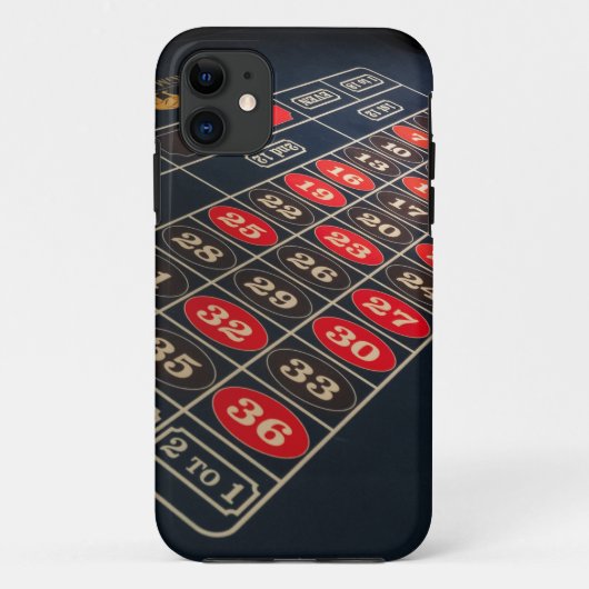 ベガス ゲーム テーブル ルーレット Case-Mate iPhoneケース (裏面)