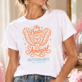 ベガス ショーガール オレンジ ミント バチェラーette ベスティー tシャツ