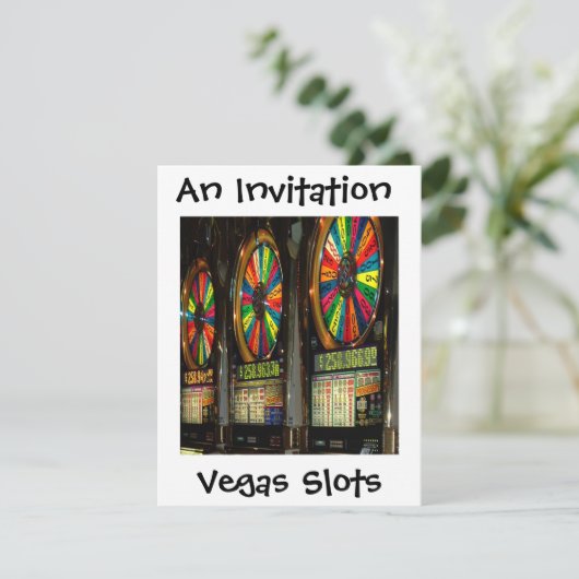 ベガス スロット 招待状 (スタンド正面)