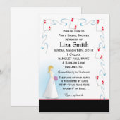 ベガス テーマのブライズ シャワー招待状 招待状 (正面/裏面)