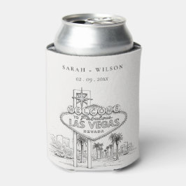 ベガス ネバダ州 スケッチ 風景 結婚式 缶クーラー