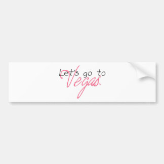 ベガス! バンパーステッカー