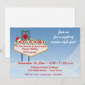 ベガス・ホリデー・招待状 招待状 (正面/裏面)