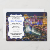 ベガス・ラスベガス・パーティー招待状 招待状 (正面)