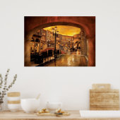 ベガス – ヴェネツィア – ヴェネツィアの通り ポスター (キッチン)