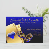 ベガスVIPレセプション | 青 招待状 (スタンド正面)