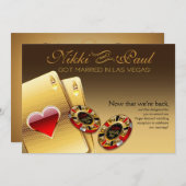 ベガスVIP受付 お問い合わせください 2 ご希望の名前 チップ 招待状 (正面/裏面)