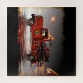 ベガ転がスに準備完了 – Fire Truck ジグソーパズル (横)