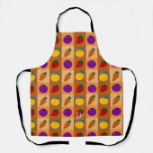 ベギカラフルー柄エプロン エプロン (正面)