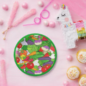 ベギカラフルー ペーパープレート (パーティー)