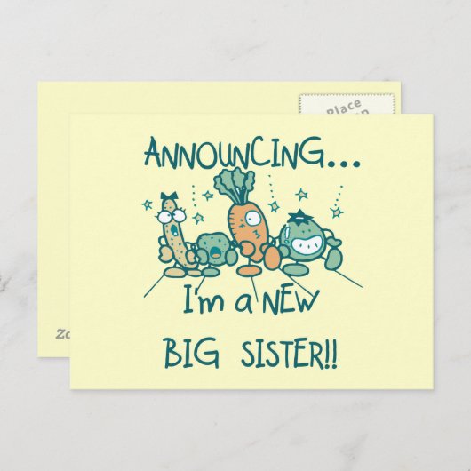 ベギスおもしろいニュービッグシスター ポストカード (正面/裏面)