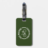 ベギス走自転車の機械 ラゲッジタグ (裏面縦)