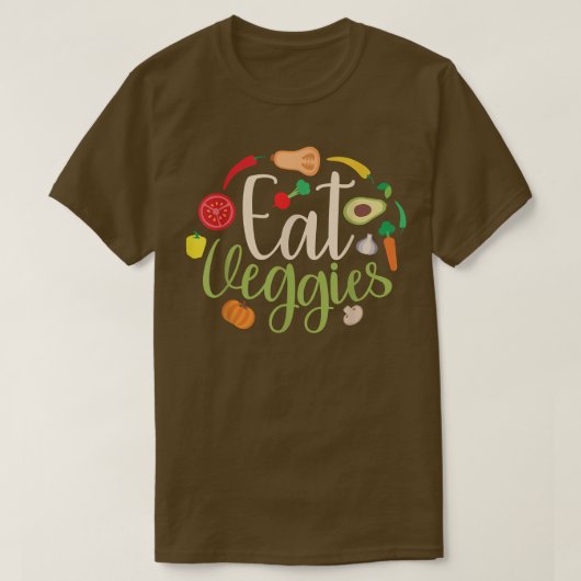 ベギス食べビーガンベガニズムベジタリアン472 Tシャツ (デザイン正面)