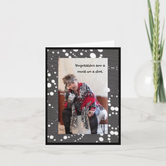 ベギユーモアのあるーダイエット カード (正面)