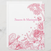 ベギースピンクの波 – レシピ分類 (正面/裏面)