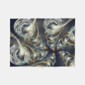 ベギード抽象芸術 フリースブランケット (正面(横))