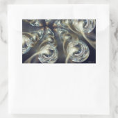 ベギード抽象芸術 長方形シール (バッグ)