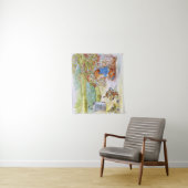 ベギーパッチでタンブルするウサギのピーター タペストリー (インサイチュ)