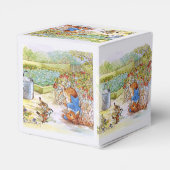 ベギーパッチでタンブルするウサギのピーター フェイバーボックス (裏面サイド)