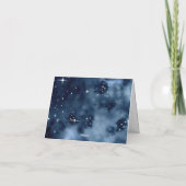 ベギー地元で育ったベビーシャワーサンキューカード サンキューカード (裏面)