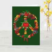 ベギー平和サイン カード (黄色い花)