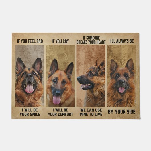 ベギー犬のDoormat、犬のオーナーDoormat ドアマット (正面)
