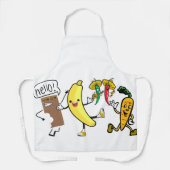 ベギー&チョコレート エプロン (正面)