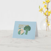 ベギー・パン：ブラックは何だ？ カード (黄色い花)