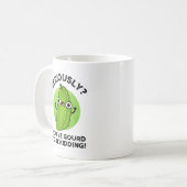 ベギー・プンをからかってるおもしろいほうがいい コーヒーマグカップ (正面左)