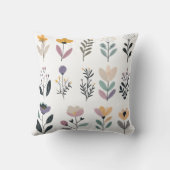 ベクсトルの花のコレクション クッション (裏面)